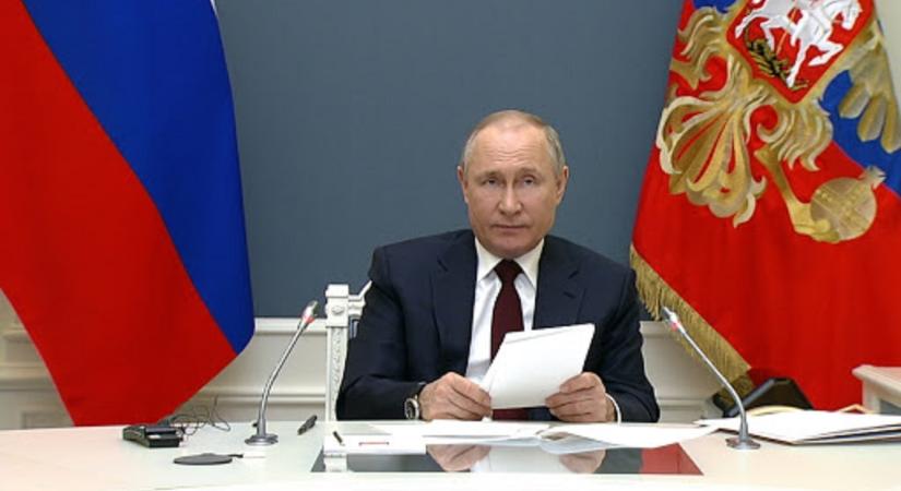Elfogatóparancsot adtak ki Vlagyimir Putyin orosz elnök ellen