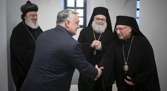 Szíriai keresztény vezetőkkel tárgyalt Orbán Viktor; Magyarország további segítségnyújtást tervez