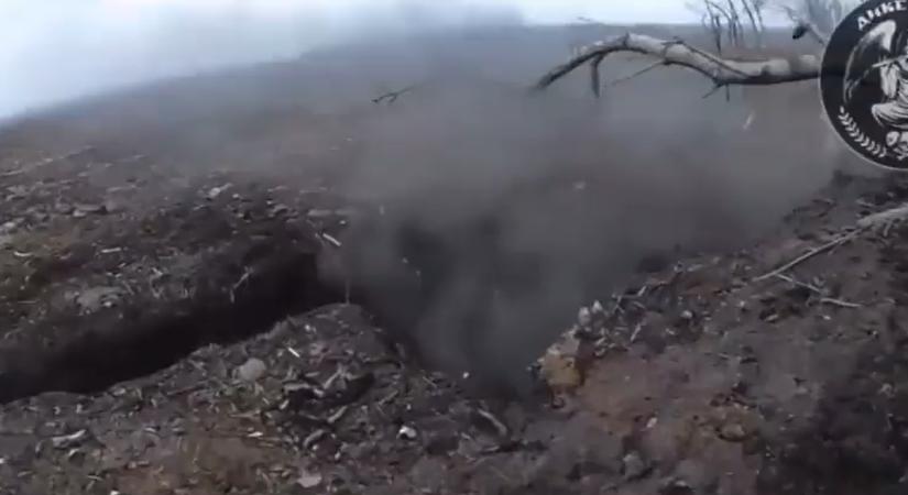 Megrázó videón, ahogy „kiürítik” a Wagner-állásokat Bahmut közelében