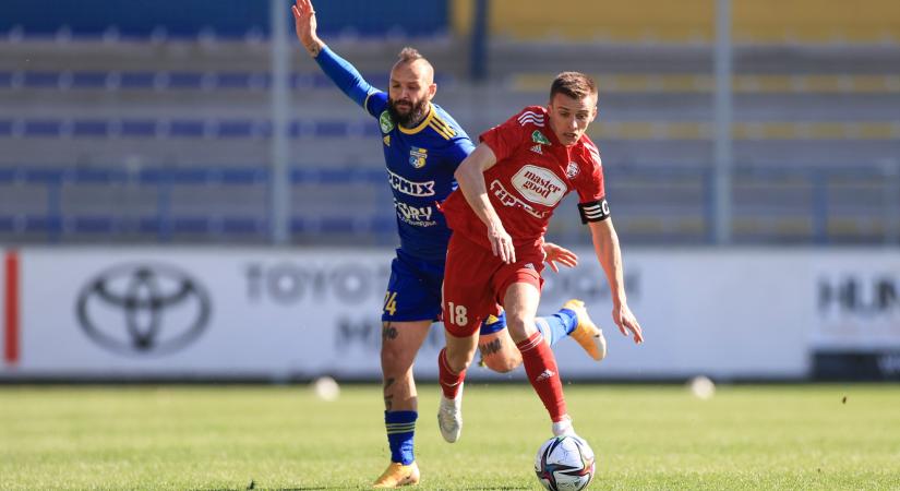 Mezőkövesd-Kisvárda: ritkán látható gól is színesítette a meccset