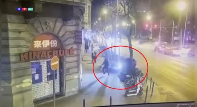 Sokkoló felvétel: A járdára hajtott és letarolt egy embert egy BMW múlt éjjel az Üllői úton