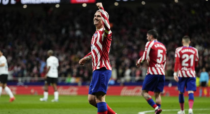 Griezmann remekelt, könnyedén verte kedvenc ellenfelét az Atlético Madrid