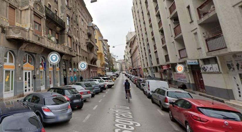 A XIII. kerületben egy egyszerű útfestés miatt tört ki a csata a parkolás körül
