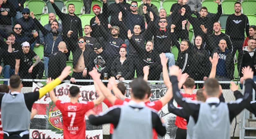 A PMFC pontszerzése dicséretes, de így is leszorult a dobogóról