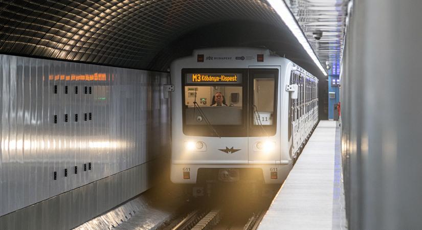 Hétfőn délutántól újra teljes vonalán jár a fővárosi 3-as metró