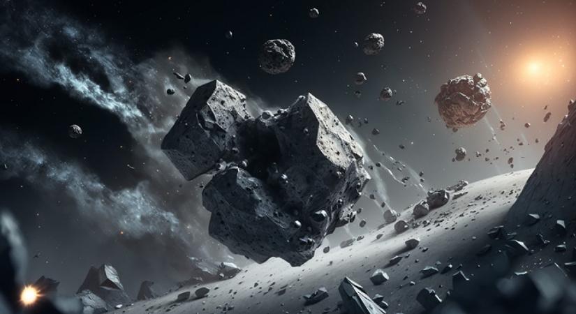 Meteor csapódott a Holdba - videó készült a hátborzongató pillanatokról