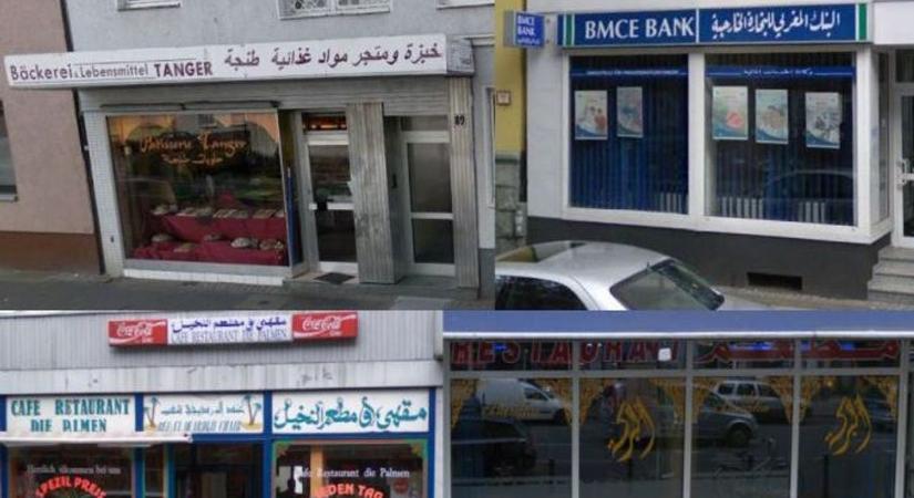 Megjelent az első arab nyelvű utcanévtábla Németországban