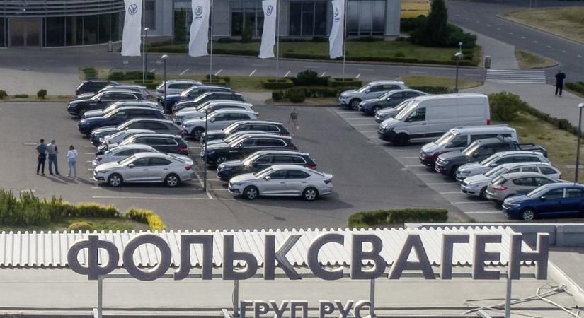 Befagyasztották a Volkswagen oroszországi vagyonát
