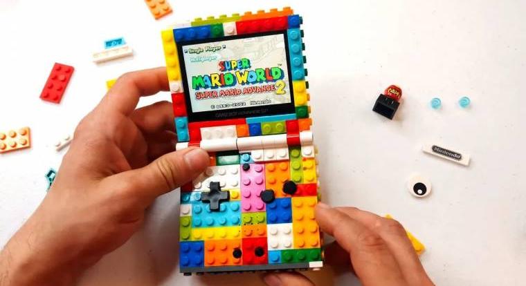 LEGO-ból épített működő Game Boyt egy youtuber