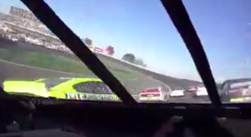 NASCAR: Ettől az onboard-videótól függő lettem