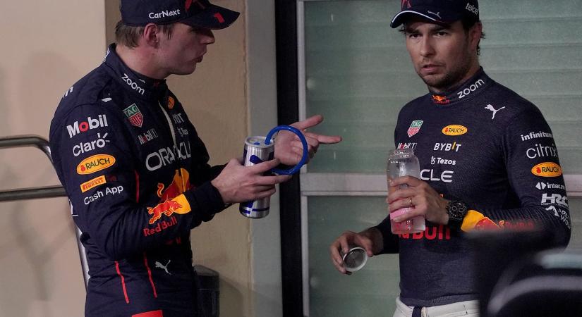 Egy pont miatt feszült egymásnak Verstappen és Pérez a Red Bull kettős győzelme után