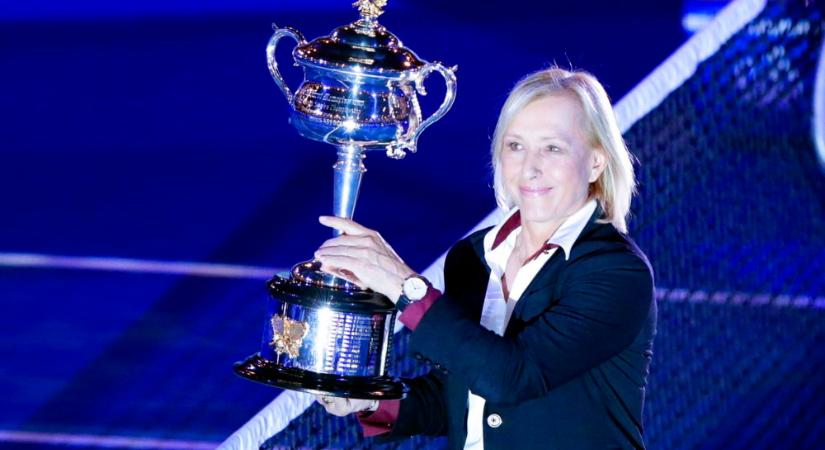 Felépült a rákbetegségből Martina Navratilova korábbi teniszező