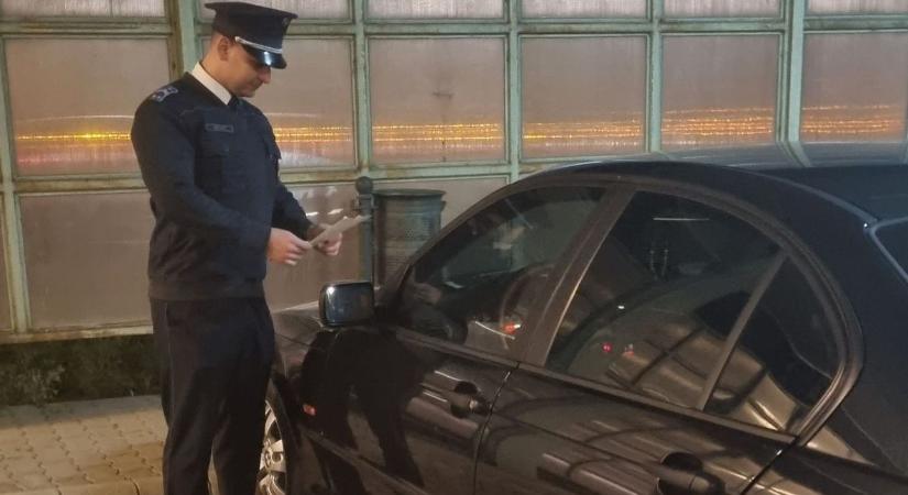 Körözött autó a csengersimai határátkelőhelyen