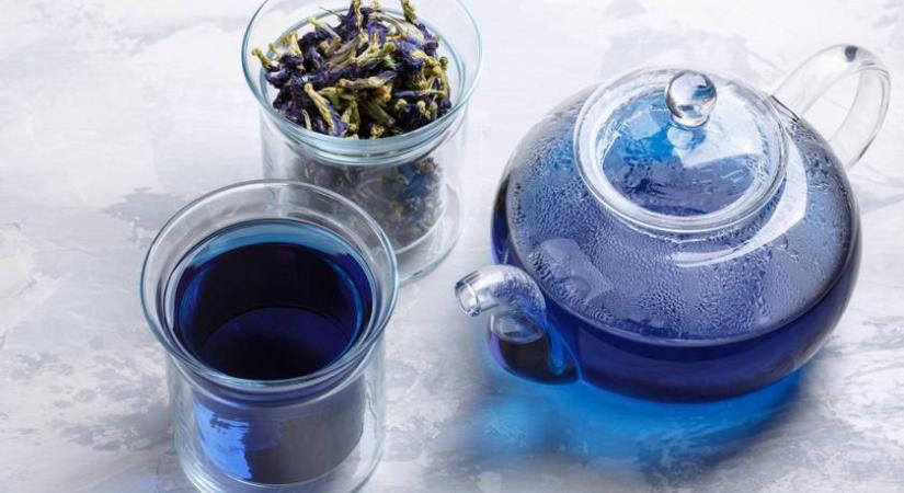 Csökkenti a zsírlerakódást ez a gyönyörű, kék ital: így készült a pillangóborsó-tea