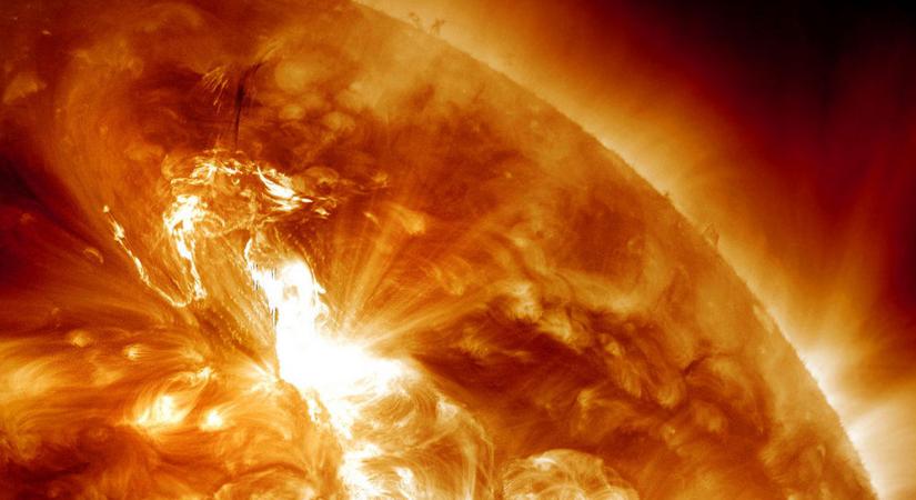 Akkora kitörés érte a Földet, hogy telibe találta a NASA napszondáját