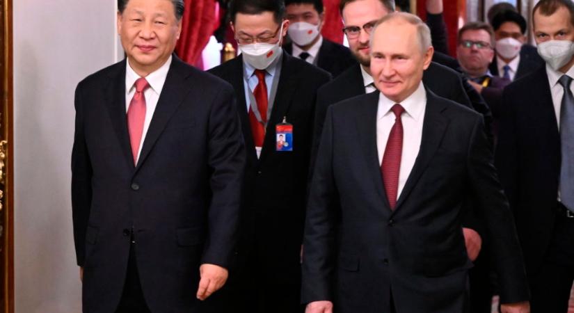 Megkezdődött a hivatalos orosz–kínai csúcs a Kremlben