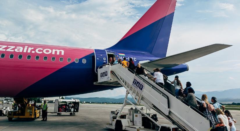 A Wizz Air idén több mint 4,8 millió magyarországi utasra számít