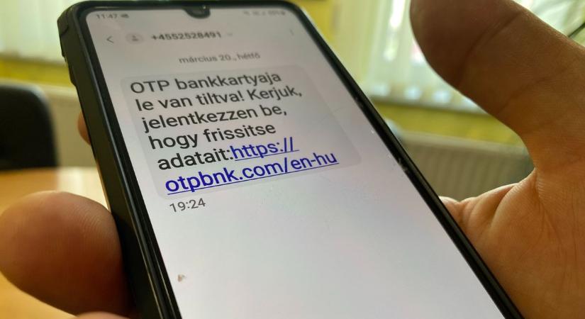 Most SMS-ben támadnak az OTP-s csalók: ennek az üzenetnek ne dőlj be