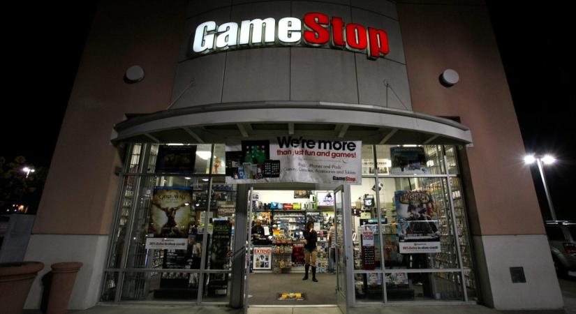 Felrobbant a GameStop árfolyama