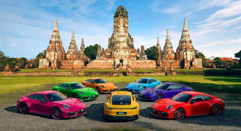 Egy szín a hét minden napjára – így ünnepel Thaiföldön a Porsche