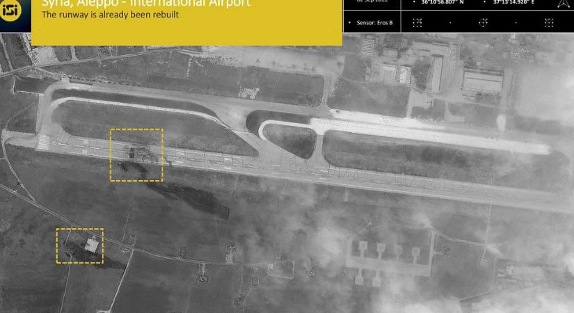 Szíria szerint ismét légitámadás érte Aleppó repülőterét Szíriában
