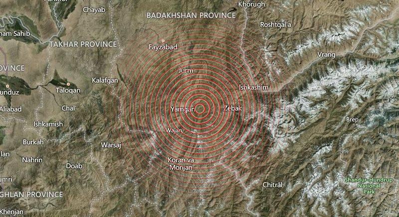 Erős földrengés rázta meg Afganisztánt, Pakisztánt és a szomszédos országokat