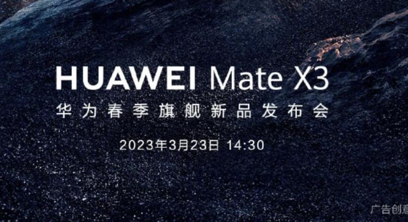 Részletesebb infók a Huawei Mate X3-ról