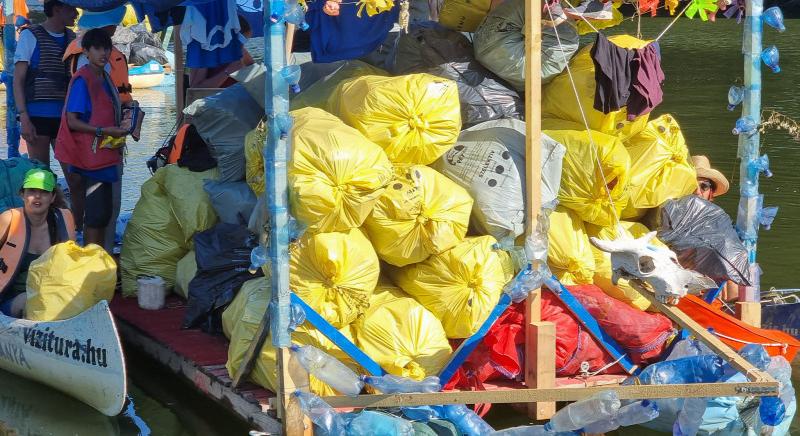 Több mint 200 tonna hulladékot gyűjtöttek össze Kárpátalján a természetvédők