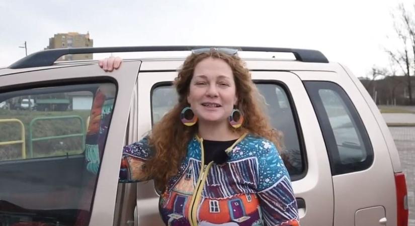 Rostás Bea életét megmentette a bekötött biztonsági öv  videó
