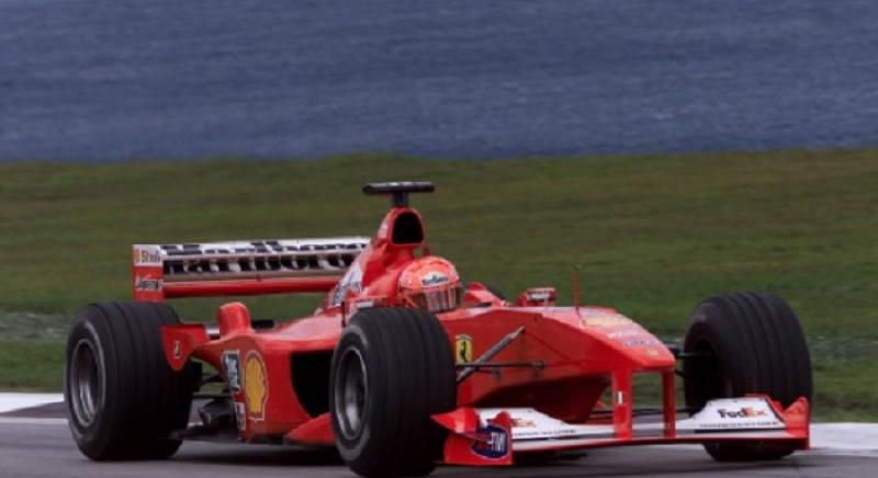 Eladó Schumacher 2000-es F1-es Ferrarija