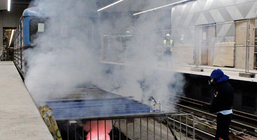 Metrófelújítás: füstpróbákra figyelmeztet a BKV az érintett állomásoknál