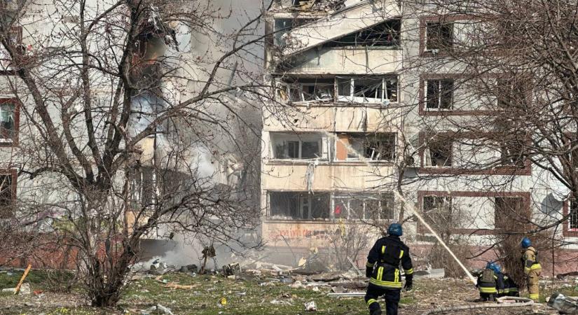 Nagyon sokan megsérültek az oroszok zaporizzsjai támadásában