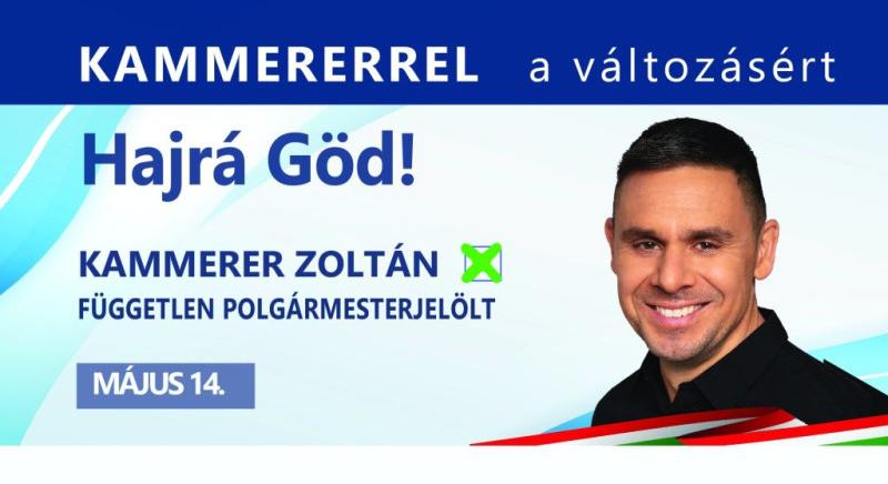 Az olimpiai bajnok Kammerer Zoltán lehet az új gödi polgármester