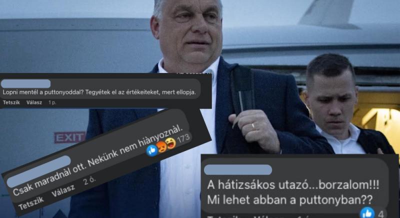 "Lopni mentél a puttonyoddal?" – Orbán Brüsszelbe érkezett, nekiestek a kommentelők, akik szerint ideje eltenni az értékeket