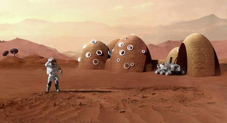 Fura alapanyagból épülhetnek házak a Marson