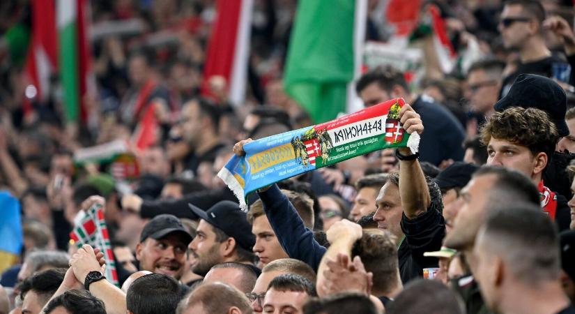 Történelmi Magyarország jelkép a válogatott meccseken: az MLSZ szerint nincs ellentmondás