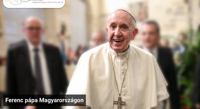 Elindult a pápalátogatás honlapja