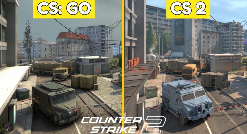 Elképesztő fejlődés – Így fest egymás mellett a Counter Strike 2 és a CS:GO