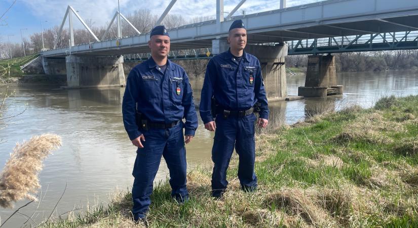 Életet mentett a két hős makói rendőr