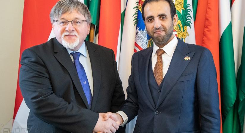 Győrben járt az Egyesült Arab Emirátusok nagykövete