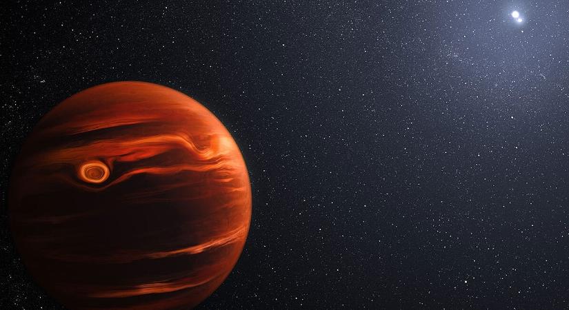 Lélegzetelállító felvétel készült egy Naprendszeren kívüli porviharról