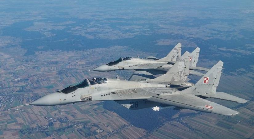 Megérkeztek az első MiG 29-es vadászgépek Ukrajnába - Moszkva vádaskodik