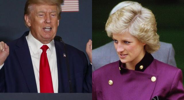 A néhai Diana hercegné ánuszrepedéshez hasonlította Donald Trumpot