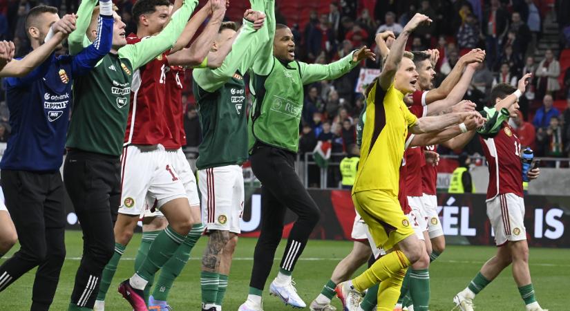1-0-ás győzelemet ünnepelhetett a magyar válogatott Észtország ellen