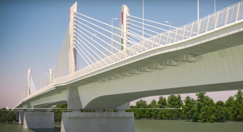 Íme, így épül a paksi Duna-híd! (VIDEÓ)