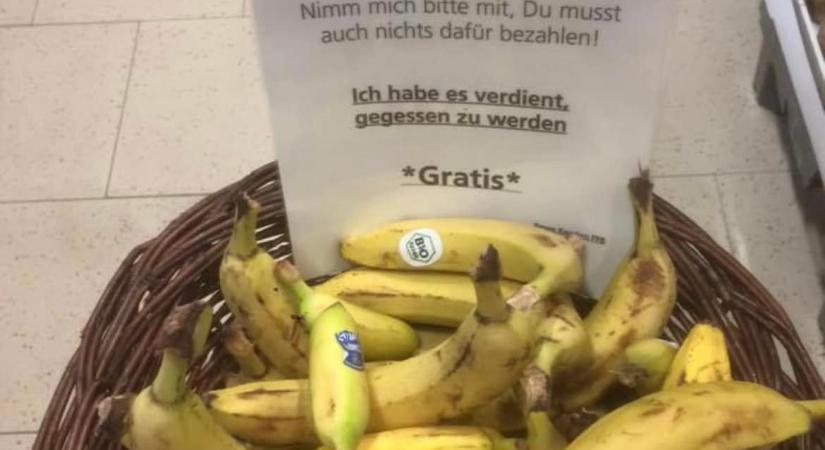 Ingyen elvihető banán a hanyatló nyugaton