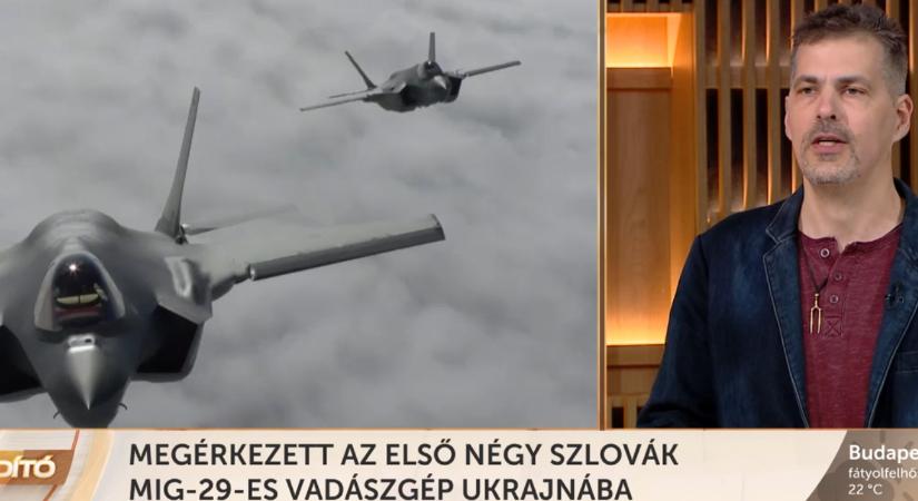 Háború Ukrajnában: Pozsony MiG–29-es vadászgépeket adott Kijevnek, de ők F–16-osokat szeretnének
