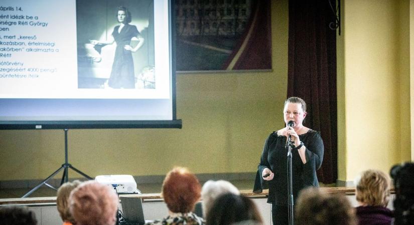 A díva, Karády Katalin életéről és munkásságáról tartottak előadást Orosházán