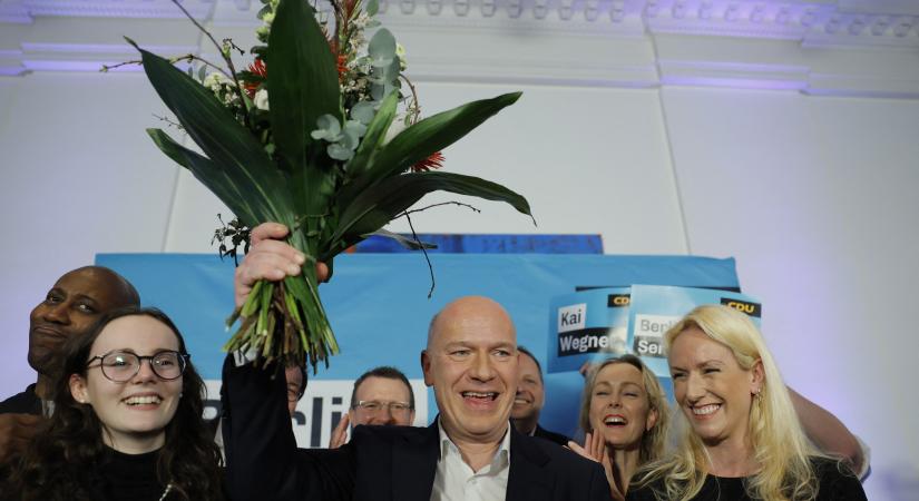 Még a CDU-t is meglepte, hogy 22 év után ők adhatják Berlin polgármesterét