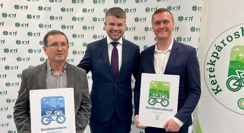 Ismét kerékpárosbarát település címet nyert Kiskunhalas